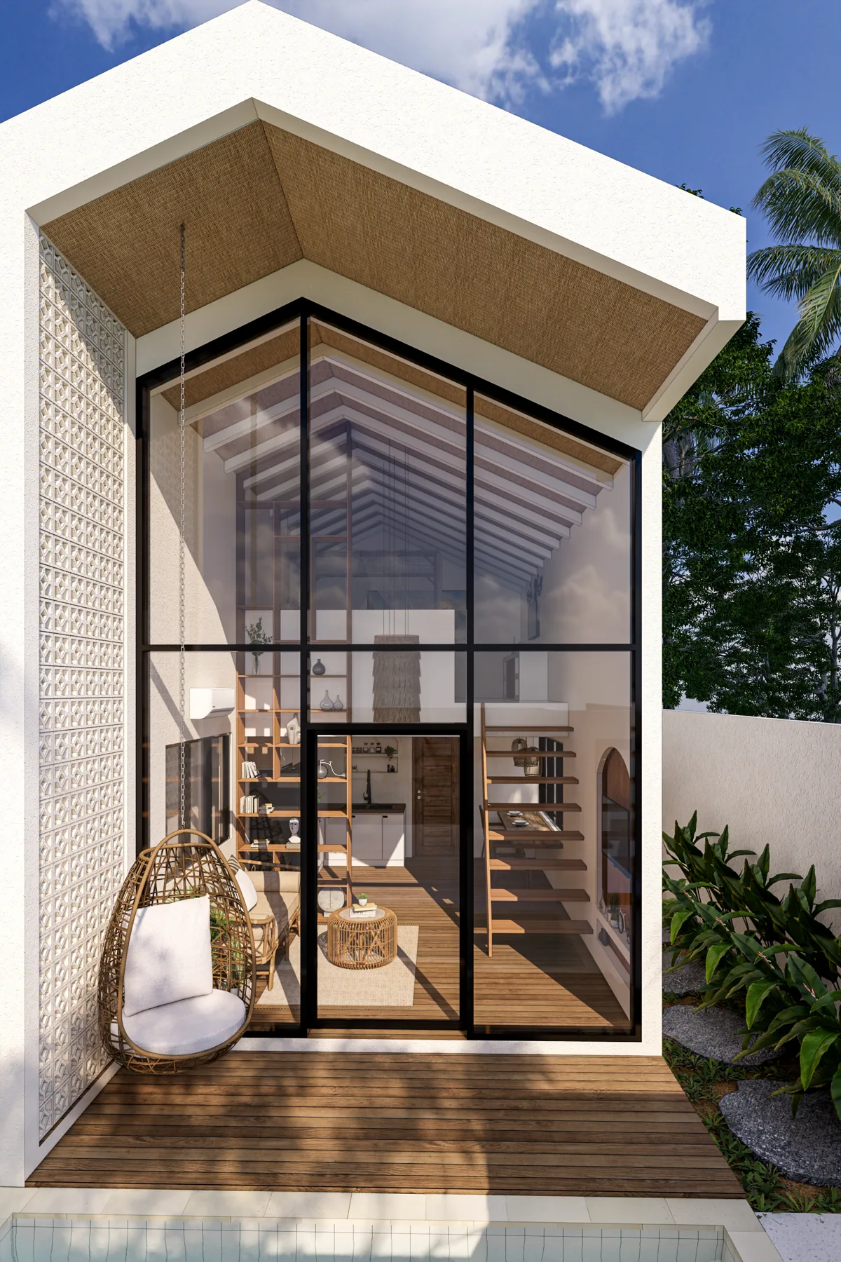 Villa Lotus — A tropical tiny home with a big presence