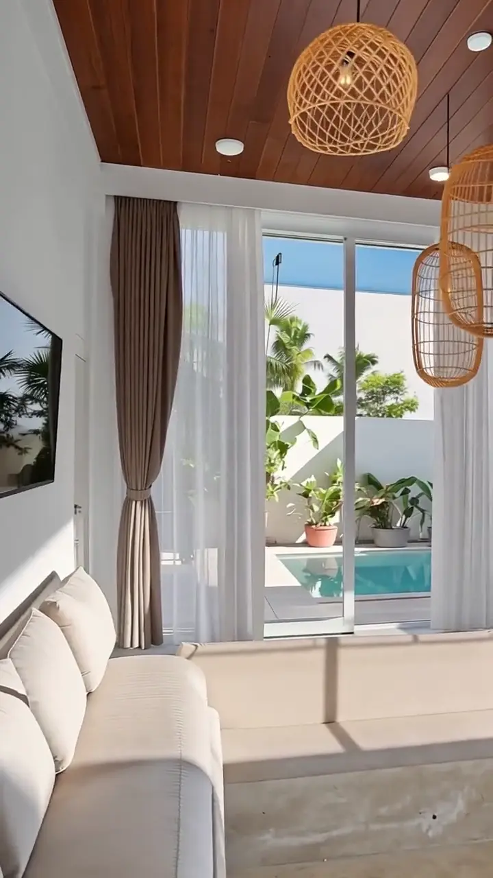 Villa Lilly interior at LUX Village Seminyak